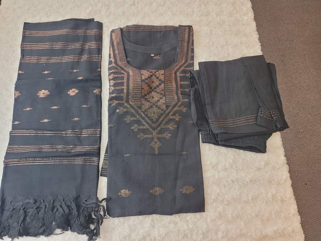 Bangladeshi Jamdani salwar kamiz