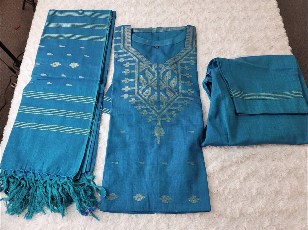 Bangladeshi Jamdani salwar kamiz