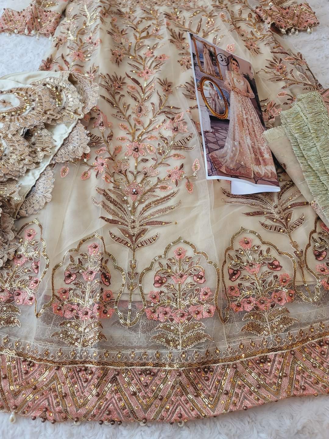 Pakistani Stitched Embroidery Party Wear Dresses Ready To Ship