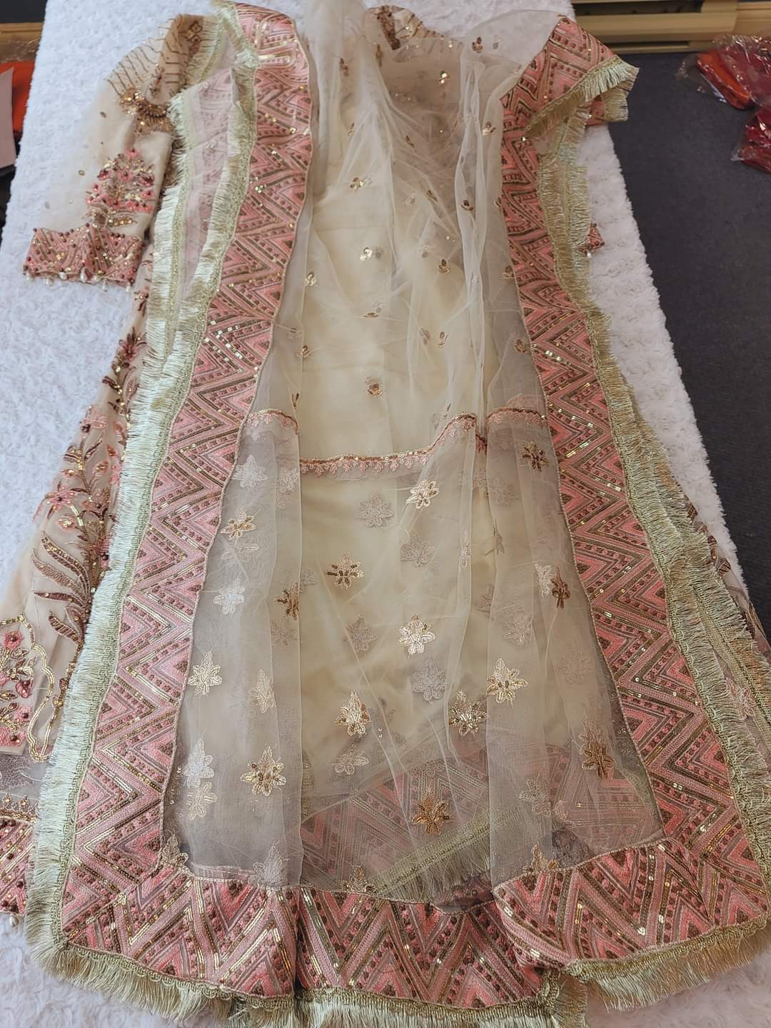 Pakistani Stitched Embroidery Party Wear Dresses Ready To Ship