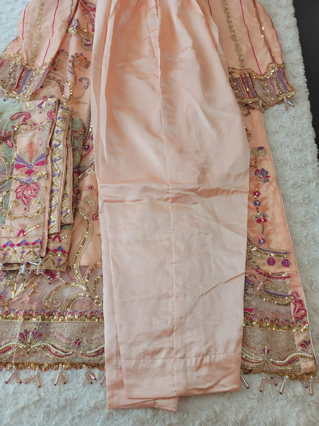 Pakistani Stitched Embroidery Party Wear Dresses Ready To Ship