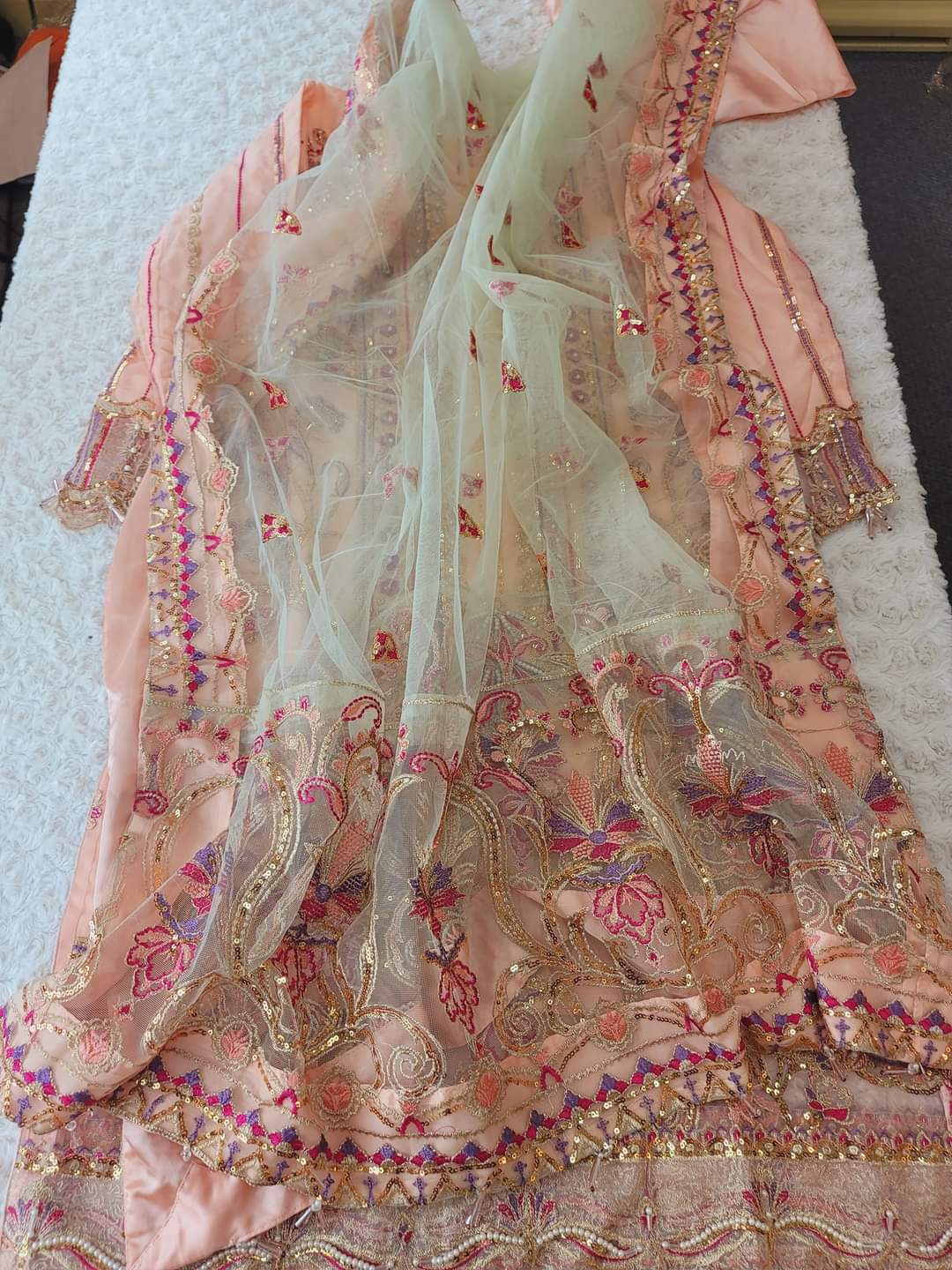 Pakistani Stitched Embroidery Party Wear Dresses Ready To Ship