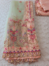 Pakistani Stitched Embroidery Party Wear Dresses Ready To Ship