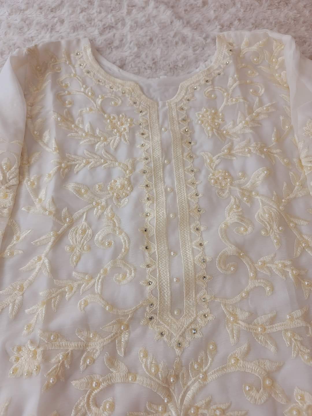 Pakistani Stitched Embroidery Party Wear Dresses Ready To Ship