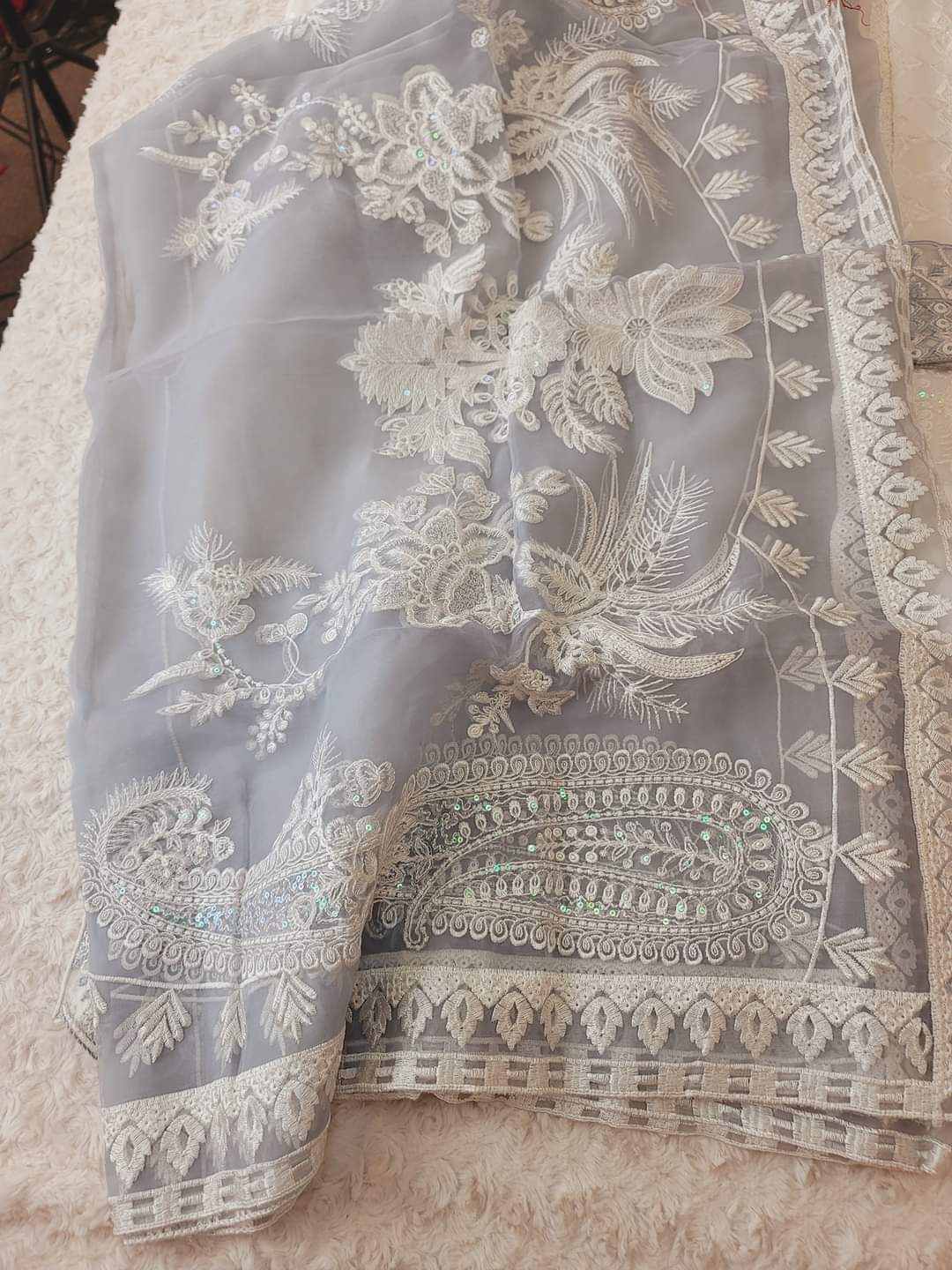 Pakistani Stitched Embroidery Party Wear Dresses Ready To Ship