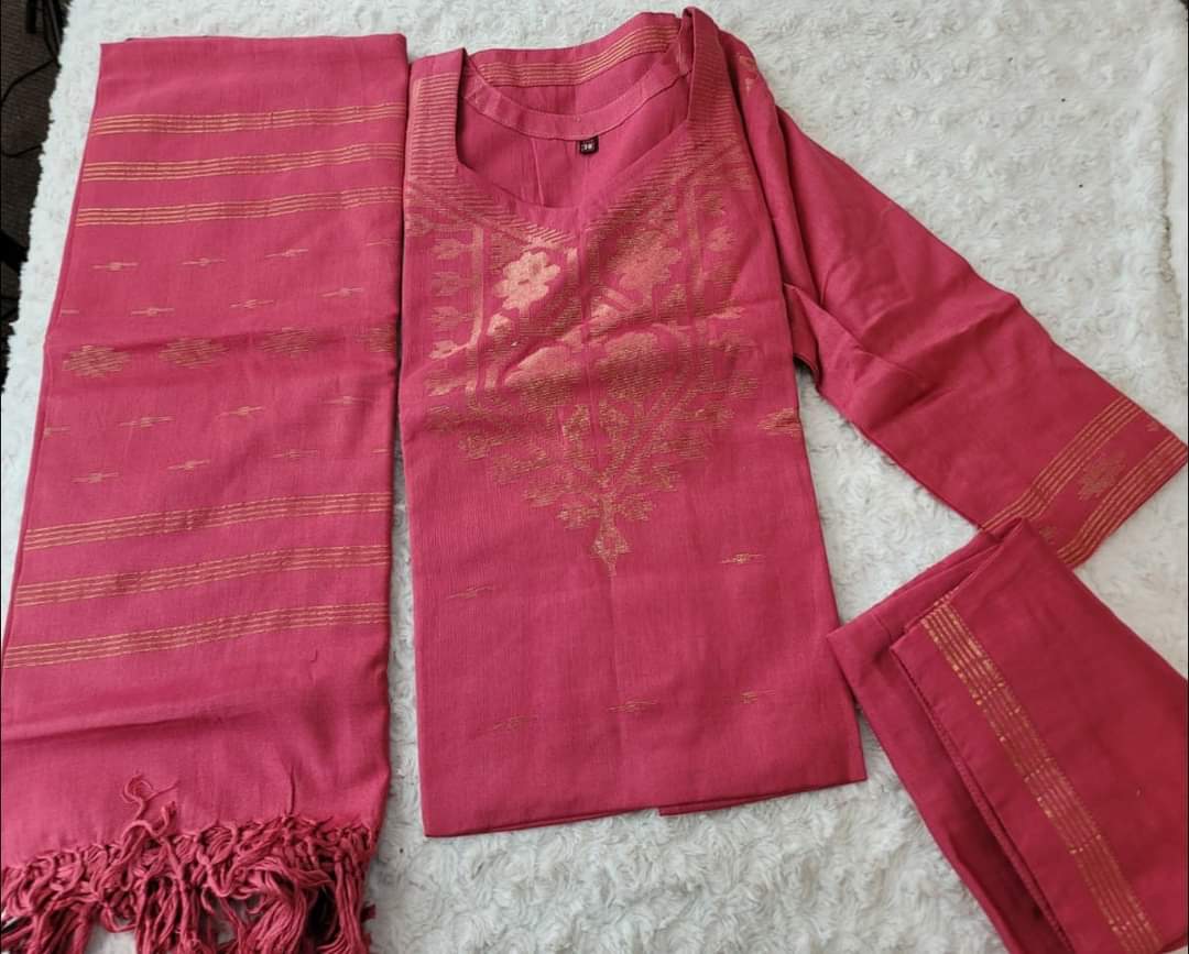 Bangladeshi Jamdani salwar kamiz
