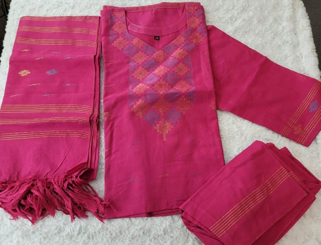 Bangladeshi Jamdani salwar kamiz