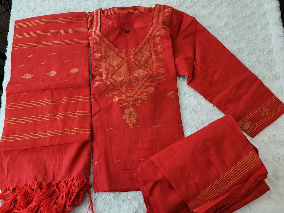 Bangladeshi Jamdani salwar kamiz