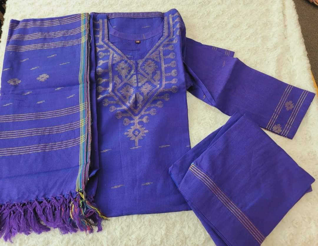 Bangladeshi Jamdani salwar kamiz