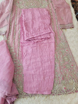 Eid special Pakistani orginal full  zardosi work salwer kamiz-100% original guaranteed
