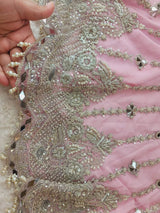 Eid special Pakistani orginal full  zardosi work boutique dress with gharara pant-100% original guaranteed