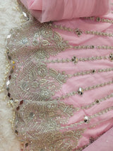 Eid special Pakistani orginal full  zardosi work boutique dress with gharara pant-100% original guaranteed