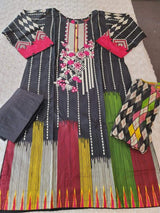 Pakistani Stitched Embroidered Lawn Salwar kameez ready to ship