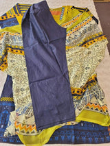 Pakistani Stitched Embroidered Lawn Salwar kameez ready to ship