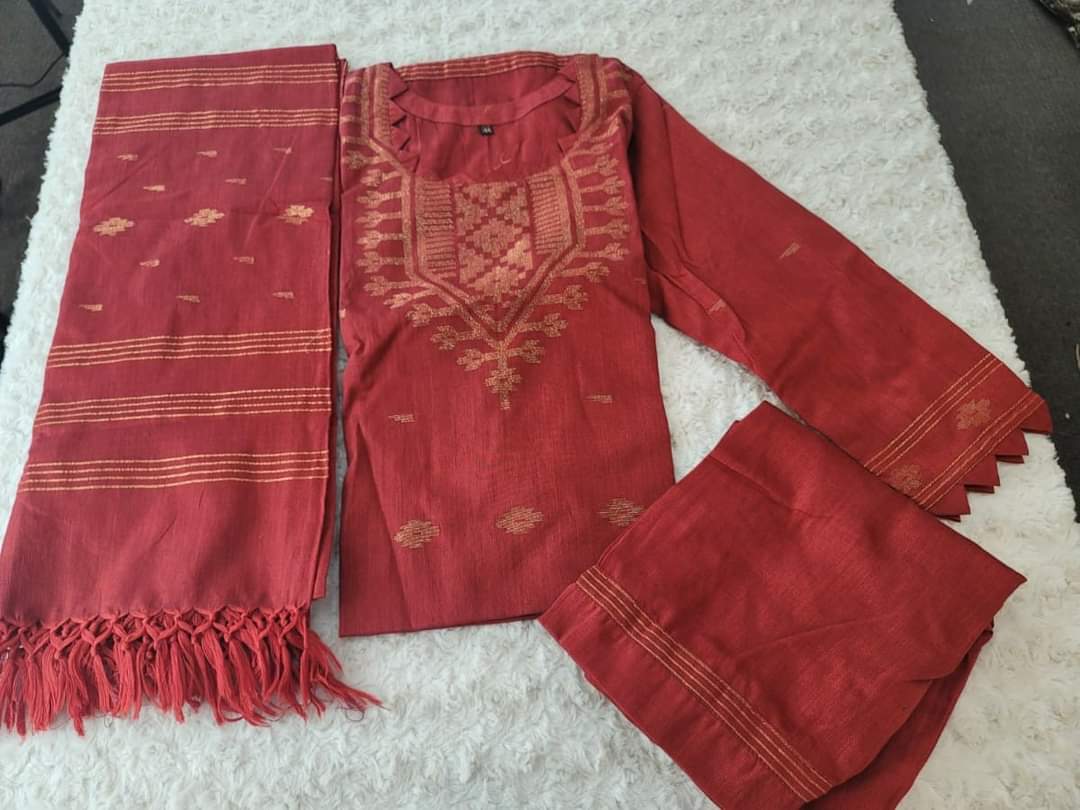 Bangladeshi Jamdani salwar kamiz