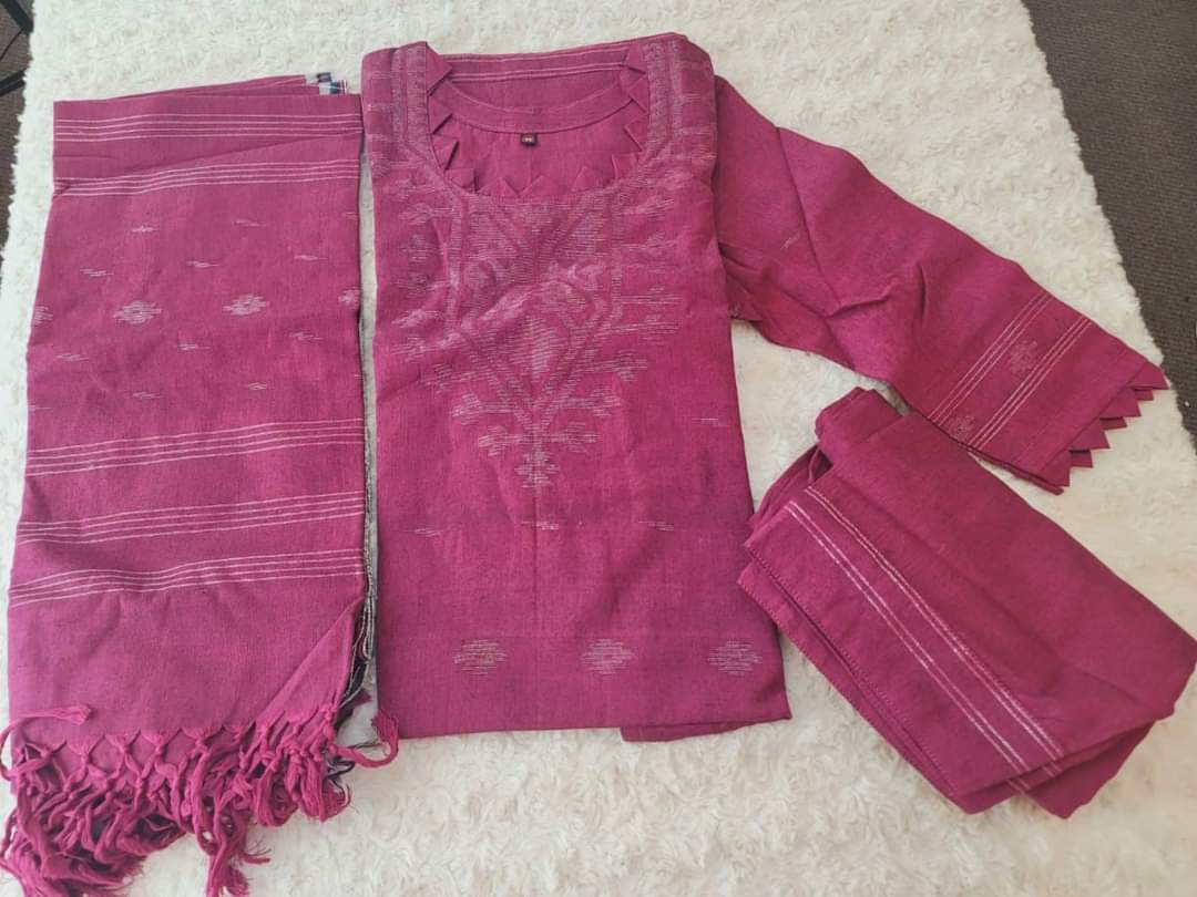 Bangladeshi Jamdani salwar kamiz