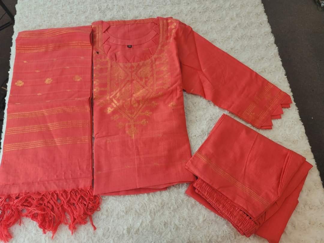 Bangladeshi Jamdani salwar kamiz