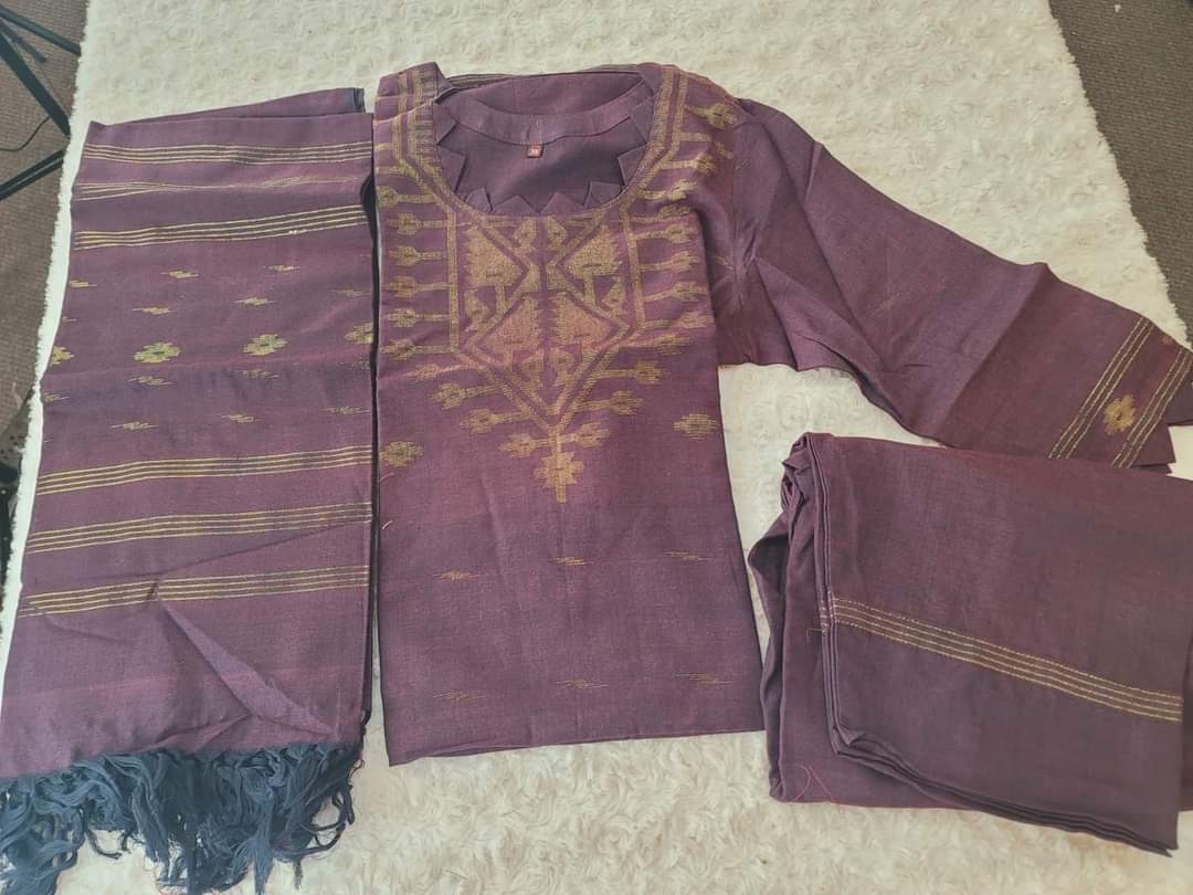 Bangladeshi Jamdani salwar kamiz