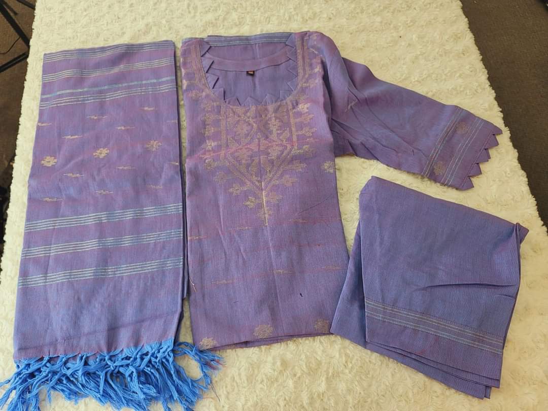 Bangladeshi Jamdani salwar kamiz