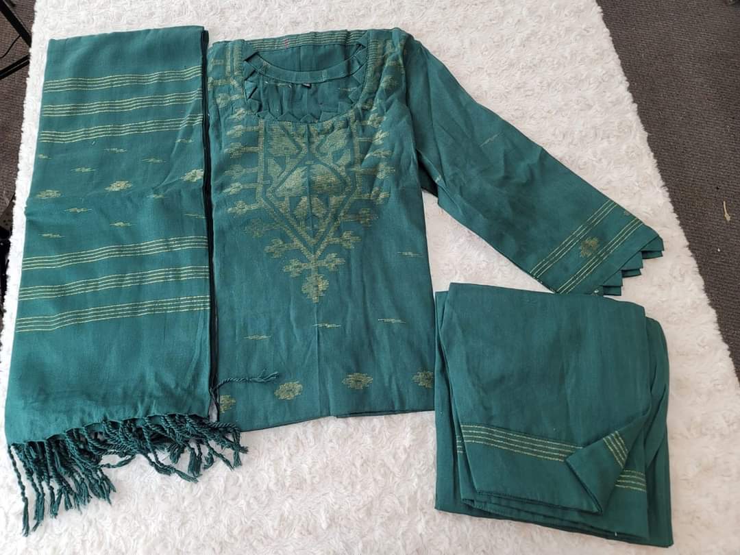 Bangladeshi Jamdani salwar kamiz