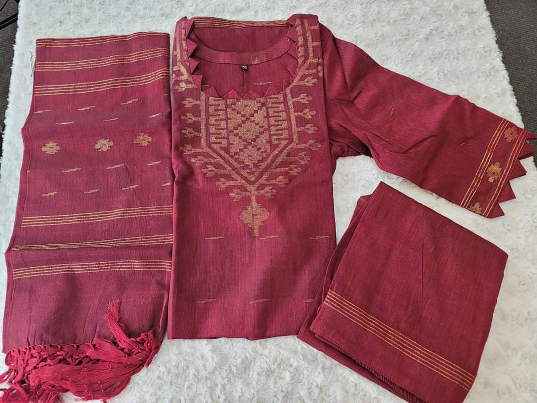 Bangladeshi Jamdani salwar kamiz