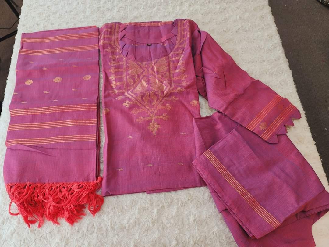 Bangladeshi Jamdani salwar kamiz