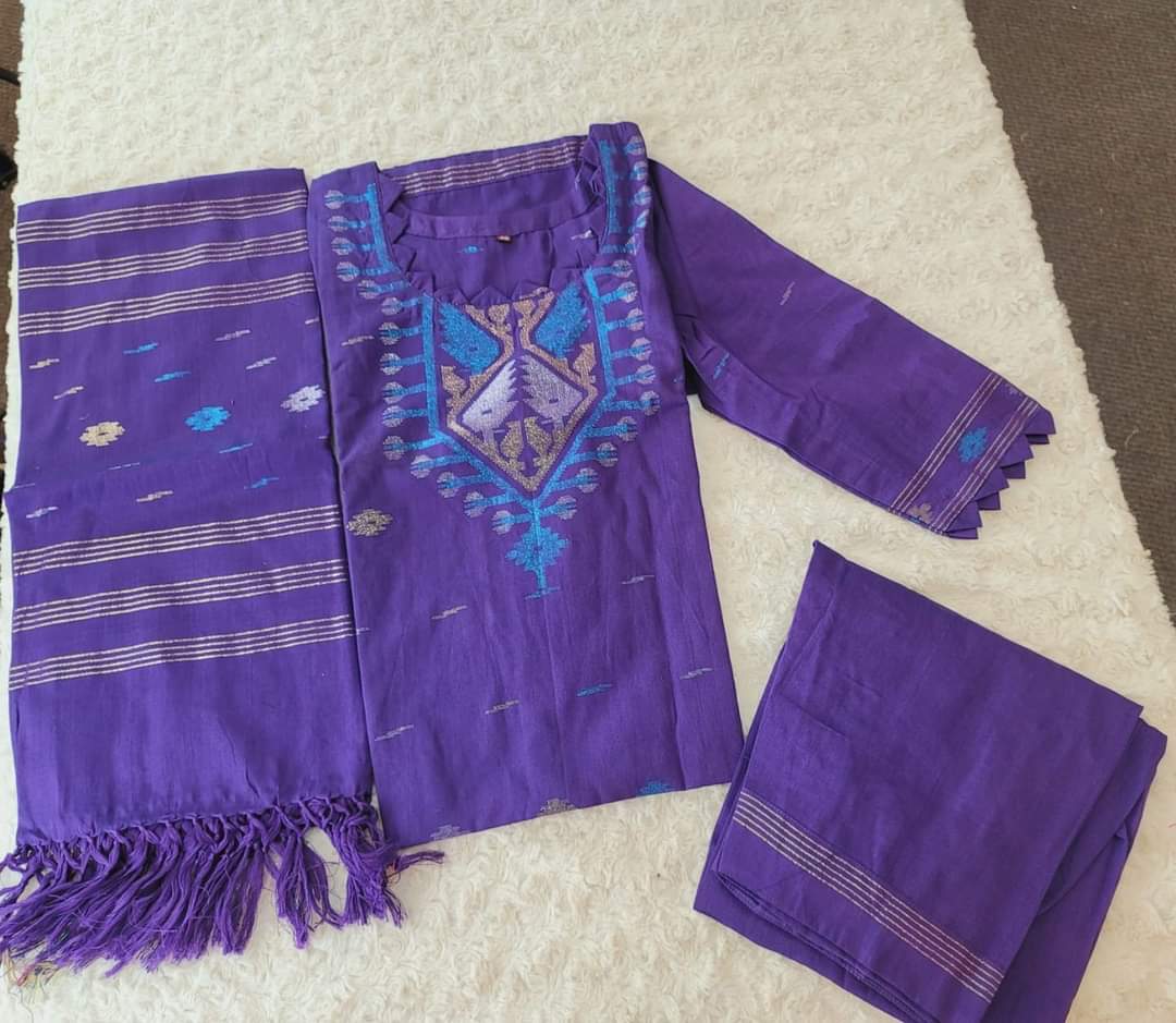 Bangladeshi Jamdani salwar kamiz