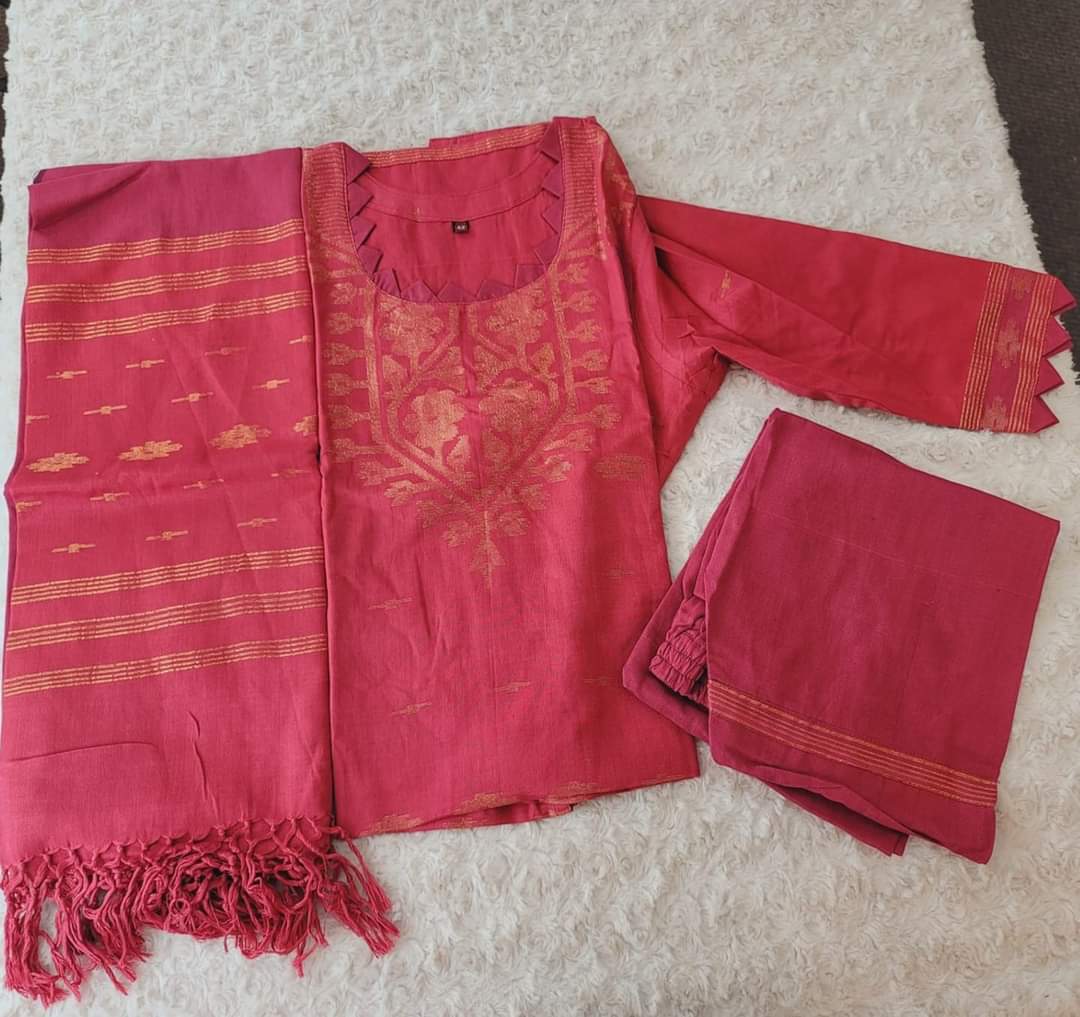 Bangladeshi Jamdani salwar kamiz