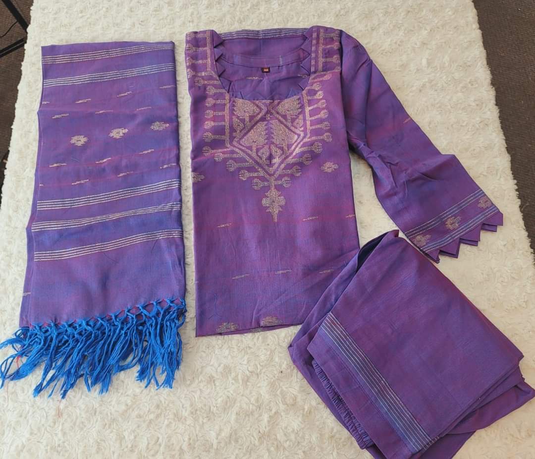 Bangladeshi Jamdani salwar kamiz