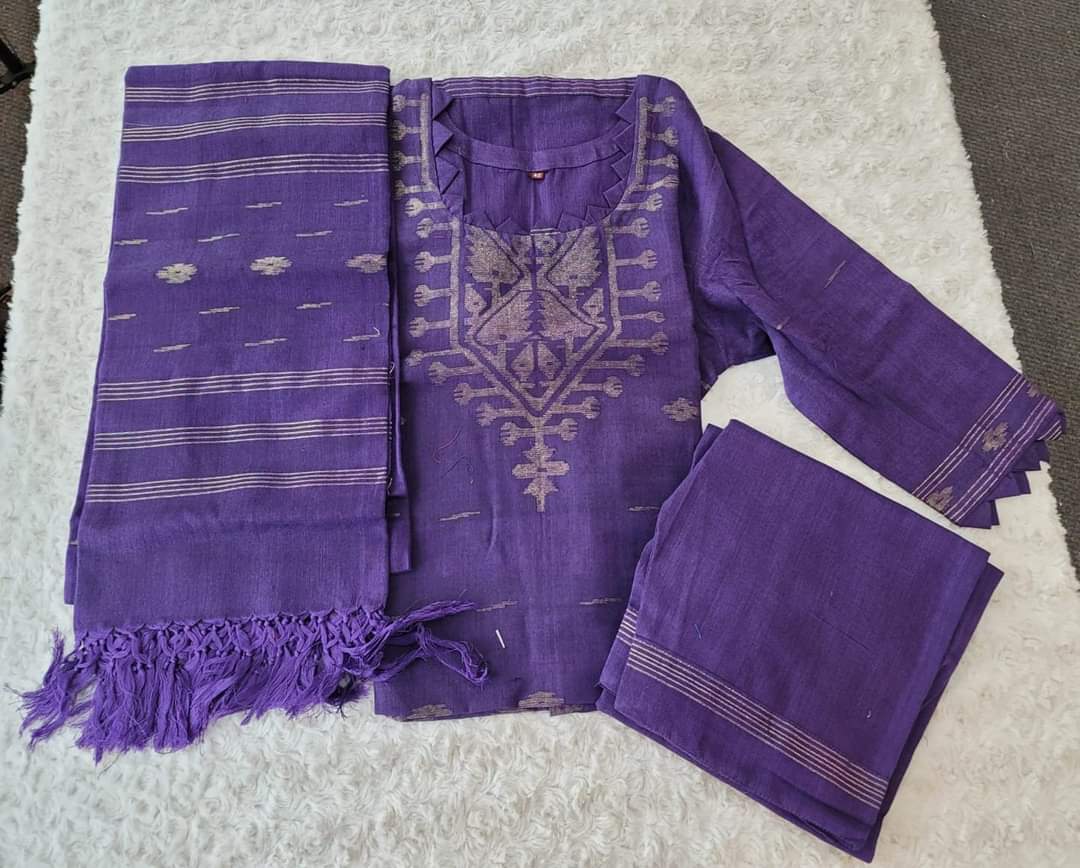 Bangladeshi Jamdani salwar kamiz