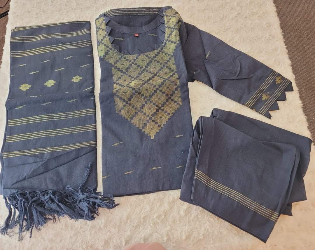 Bangladeshi Jamdani salwar kamiz