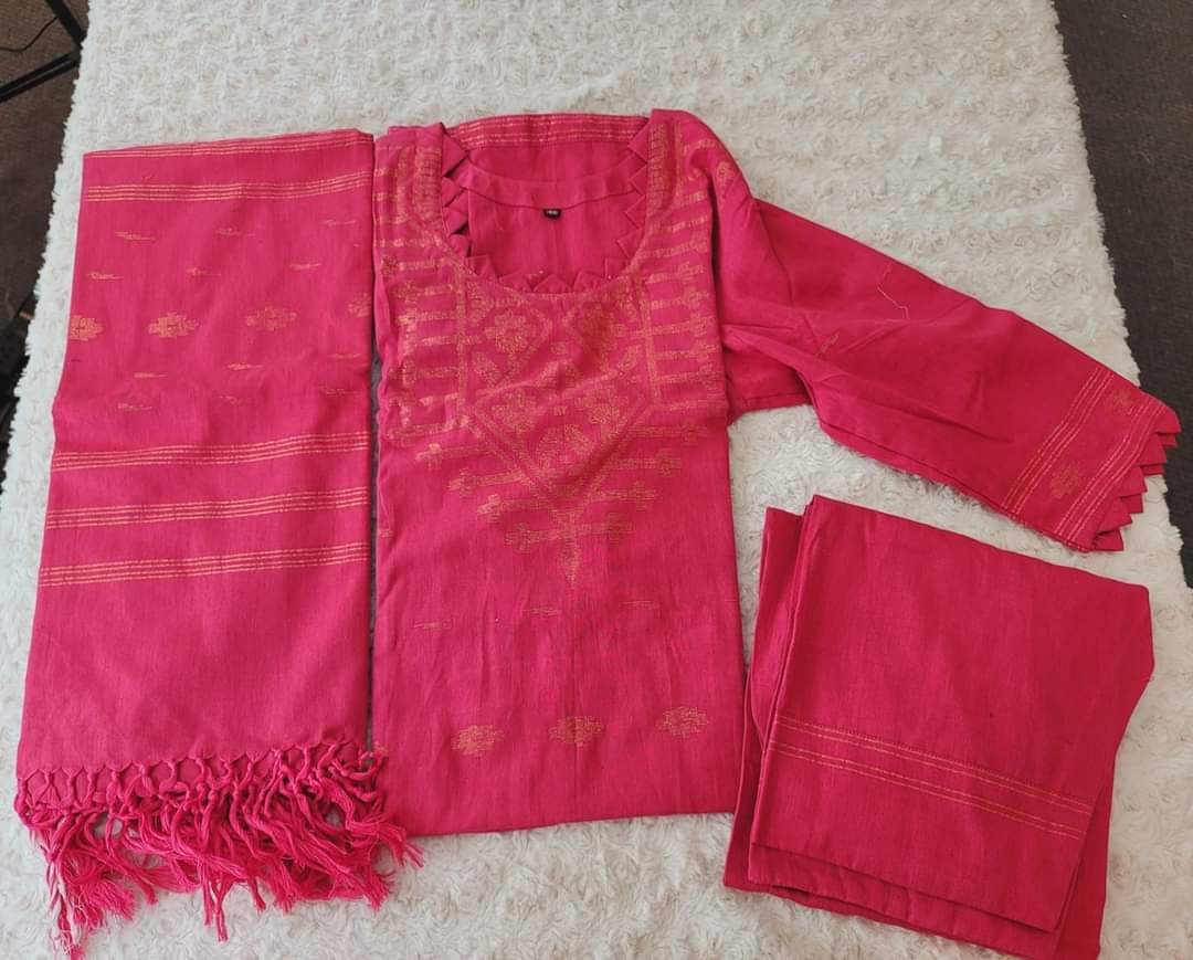 Bangladeshi Jamdani salwar kamiz