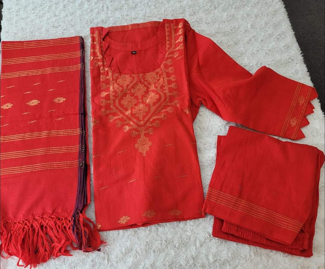 Bangladeshi Jamdani salwar kamiz