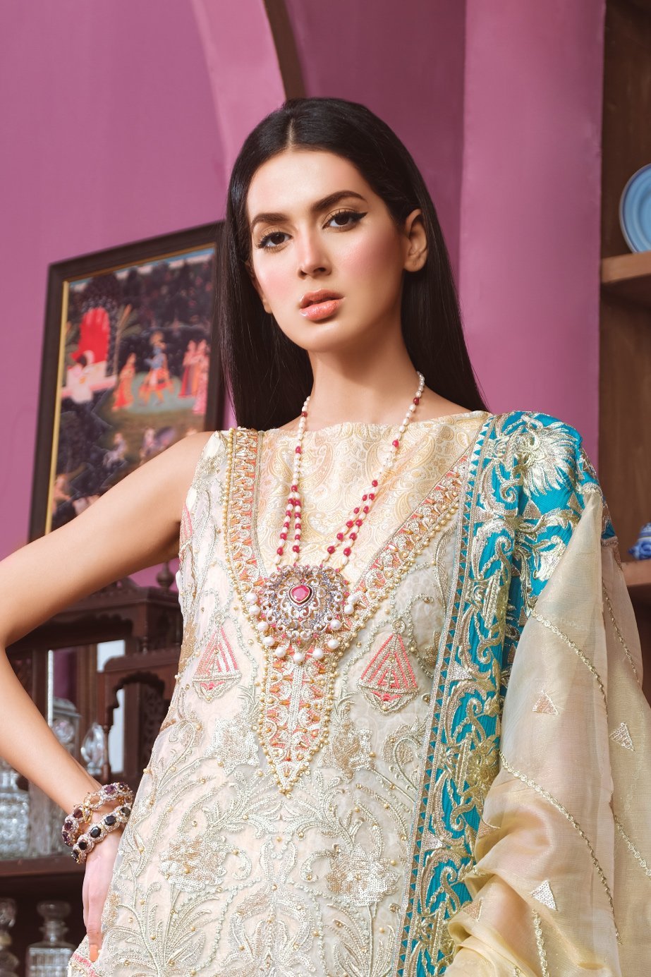 Freesia by Maryum N Maria Chiffon Collection-100% Original Guaranteed