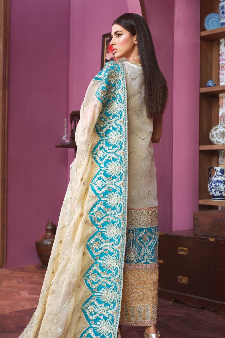 Freesia by Maryum N Maria Chiffon Collection-100% Original Guaranteed