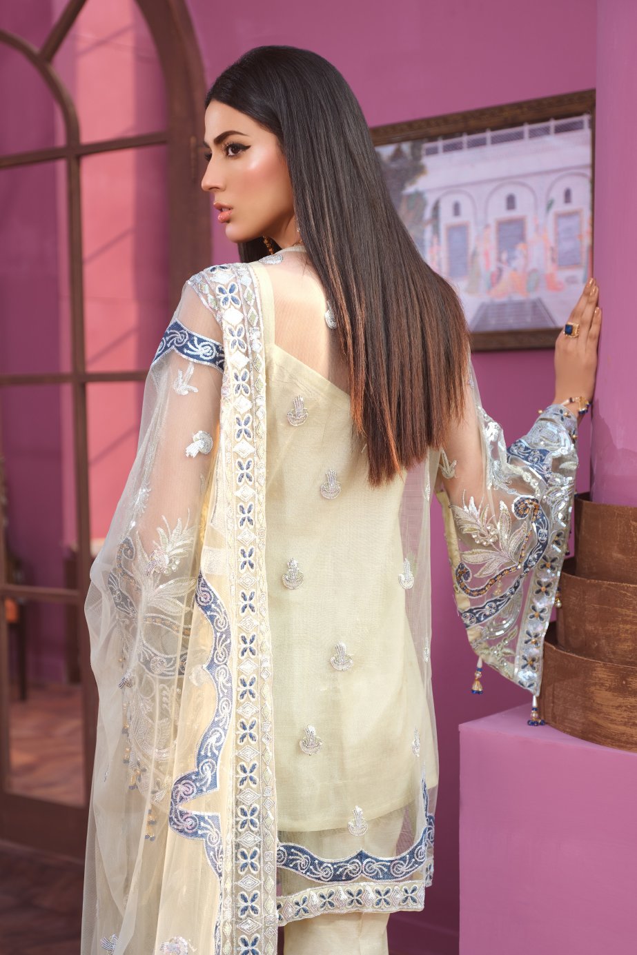 Freesia by Maryum N Maria Chiffon Collection-100% Original Guaranteed