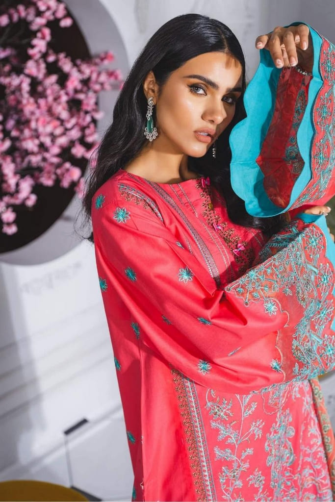 Maryum N Maria Embroidered Lawn Collection-100% Original Guaranteed