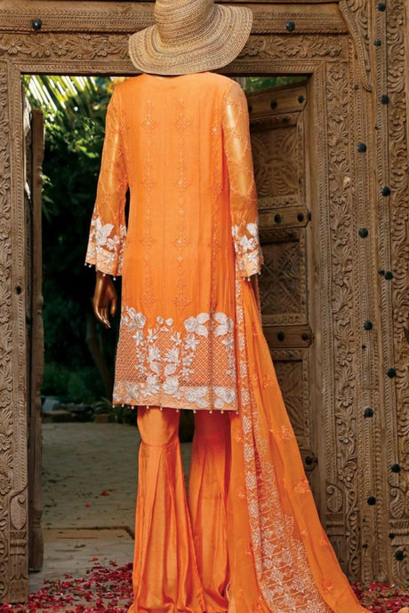 Hareer Embroidered Chiffon-100% Original Guaranteed