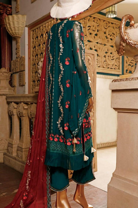 Hareer Embroidered Chiffon-100% Original Guaranteed