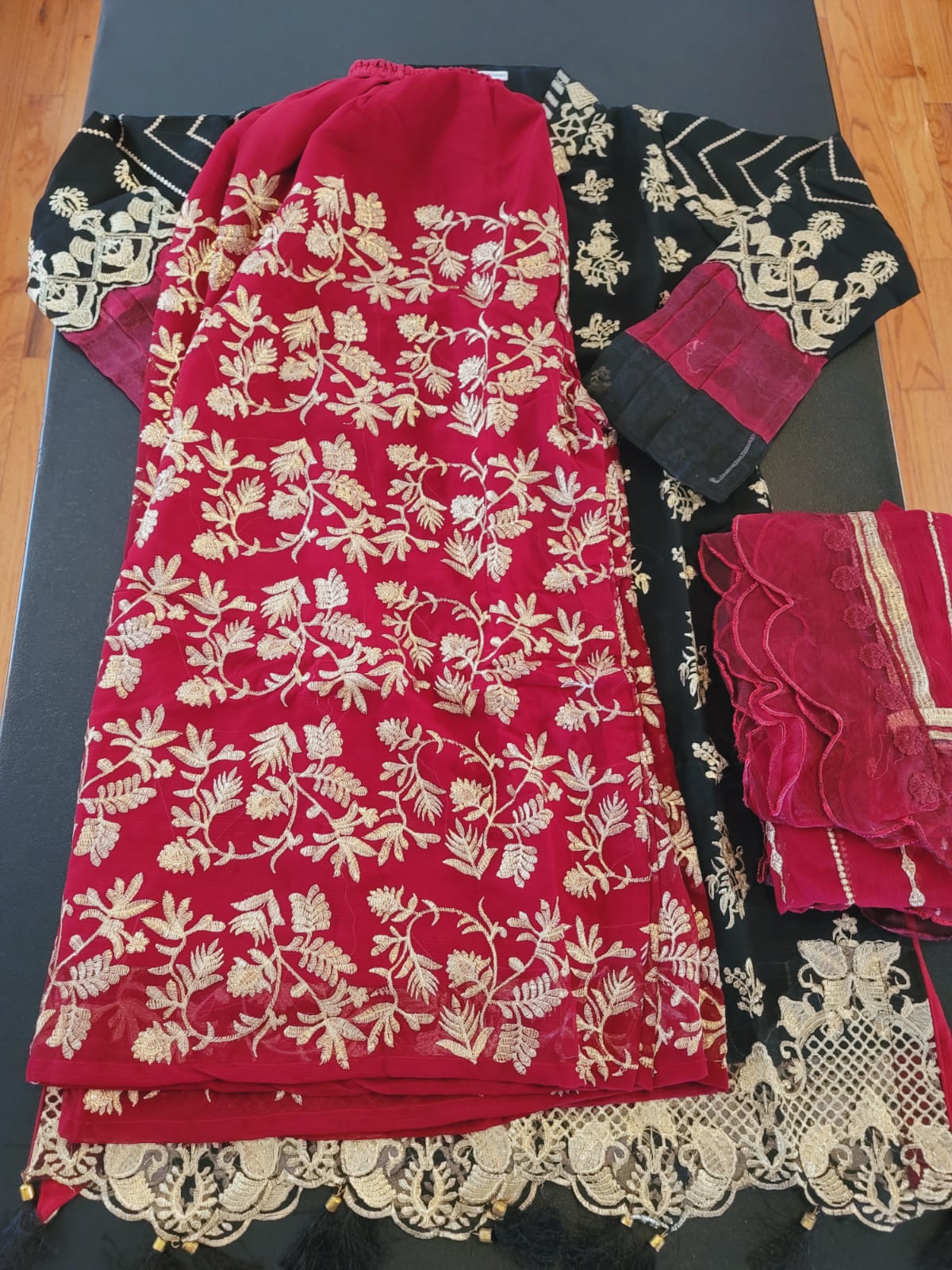 Pakistani Stitched Embroidery Party Wear Dresses Ready To Ship