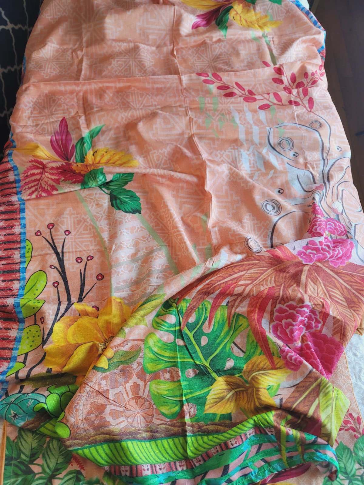 Pakistani Viscos Embroidered Salwar kameez Ready To Ship