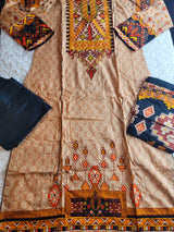 Pakistani lawn Embroidered Salwar kameez Ready To Ship