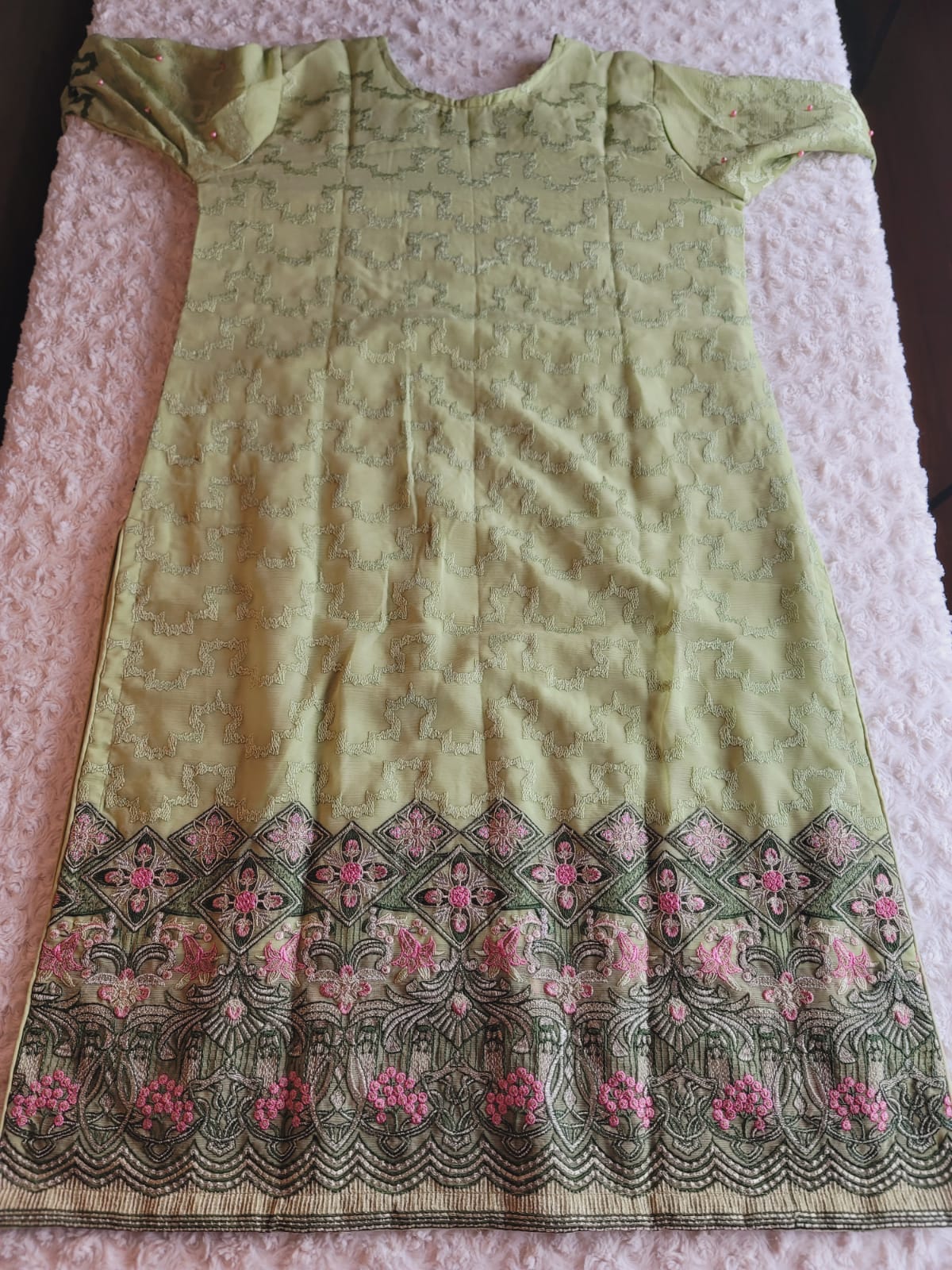 Pakistani Stitched Embroidery Party Wear Dresses Ready To Ship