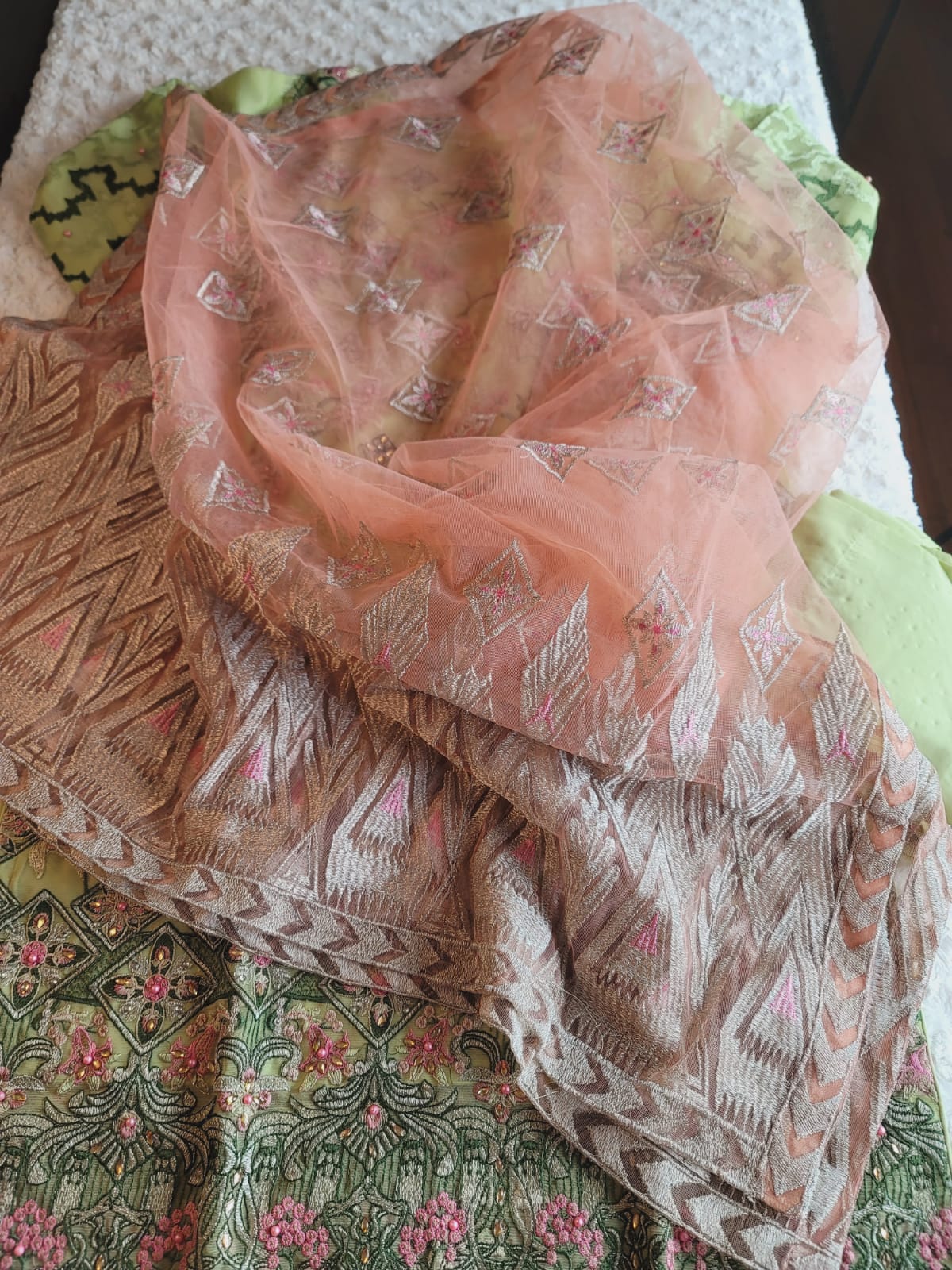 Pakistani Stitched Embroidery Party Wear Dresses Ready To Ship