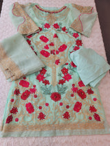 Pakistani Stitched Embroidery Party Wear Dresses Ready To Ship