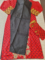 Pakistani lawn Embroidered Salwar kameez ready to ship