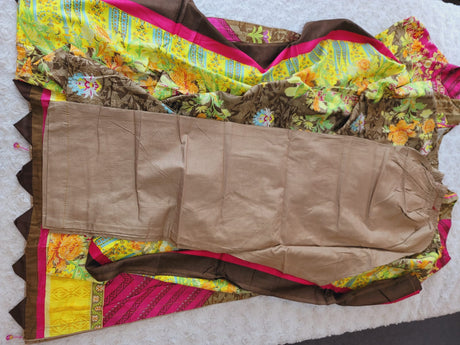 Pakistani lawn Embroidered Salwar kameez ready to ship