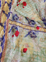 Pakistani stitched  lawn Embroidered Salwar kameez ready to ship