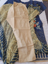 Pakistani stitched  lawn Embroidered Salwar kameez ready to ship