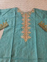 Pakistani stitched  lawn Embroidered Salwar kameez ready to ship